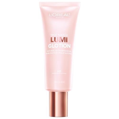 21zkuo9qdL.jpg L’Oréal Paris Makeup True Match Lumi Glotion, Natural Glow Enhancer, Illuminator Highlighter Skin Tint, for an All Day Radiant Glow, Fair, 1.35 Ounces - Image 1