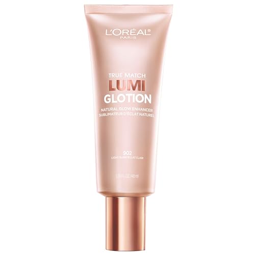 31btEAGukiL.jpg L’Oréal Paris Makeup True Match Lumi Glotion, Natural Glow Enhancer, Illuminator Highlighter Skin Tint, for an All Day Radiant Glow, Light, 1.35 Ounces - Image 1