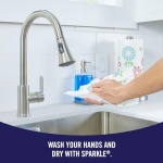 Sparkle Pick-A-Size Paper Towels, Spirited Prints, 6 Double Rolls = 12 Regular Rolls, Everyday Value Paper Towel With Full And Half Sheets - Image 6