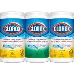 Clorox Disinfecting Wipes Value Pack, Household Essentials, 75 Count, Pack of 3 (Package May Vary) - Image 2