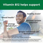 Nature Made Vitamin B12 1000 mcg, Dietary Supplement for Energy Metabolism Support, 150 Softgels, 150 Day Supply - Image 8