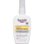 Eucerin Daily Protection Face Lotion - Broad Spectrum SPF 30 - Moisturizes and Protects Sensitive, Dry Skin - 4 fl. oz. Pump Bottle - Image 9