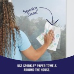 Sparkle Pick-A-Size Paper Towels, Spirited Prints, 6 Double Rolls = 12 Regular Rolls, Everyday Value Paper Towel With Full And Half Sheets - Image 2