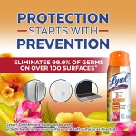 Lysol Neutraair Disinfectant Spray, 2 In 1: Eliminates Odors and Disinfects, Tropical Breeze, 10 Fl. Oz - Image 3