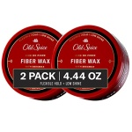 Old Spice, Hair Styling Fiber Wax for Men Flexible HoldLow Shine 2.22 Each Twin Pack NEW Formula, 4.44 Fl Oz