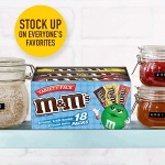 M&M'S Peanut, Peanut Butter & Milk Chocolate Variety Pack Full Size Milk Chocolate Candy Assortment, 30.58 oz 18 ct - Image 6