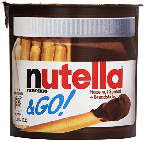 Version 1.0.0 Ferrero Nutella & Go Hazelnut Spread with Breadsticks Combo pack, (24 Count) - Image 1