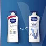 Vaseline Intensive Care Unscented Advanced Repair Body Lotion - Ultra-Hydrating with Lipids for Extremely Dry Skin, 20.3 oz, Pack of 3