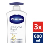 Vaseline Intensive Care Unscented Advanced Repair Body Lotion - Ultra-Hydrating with Lipids for Extremely Dry Skin, 20.3 oz, Pack of 3 - Image 8