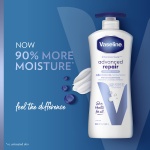 Vaseline Intensive Care Unscented Advanced Repair Body Lotion - Ultra-Hydrating with Lipids for Extremely Dry Skin, 20.3 oz, Pack of 3 - Image 5