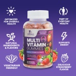 Multivitamin Gummies for Adults, Daily Gummy Vitamin for Women & Men, Extra Strength Immune Health Support Supplement with Vitamins A, C, D, E, B-6, B-12, Zinc and More - Non-GMO, Berry - 120 Gummies - Image 5