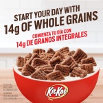 KIT KAT Chocolatey Breakfast Cereal Made with Whole Grain, Family Size, 19.5 oz - Image 4